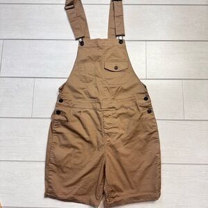 ASOS Tan Overall Shorts for Men